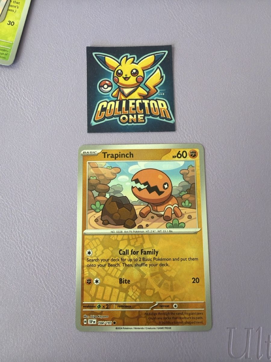 Pokémon Cartes à collectionner: Pokemon Trapinch Reverse Holo 104/191 – Neuf (Voir description) à Lommiswil par CollectorOne
