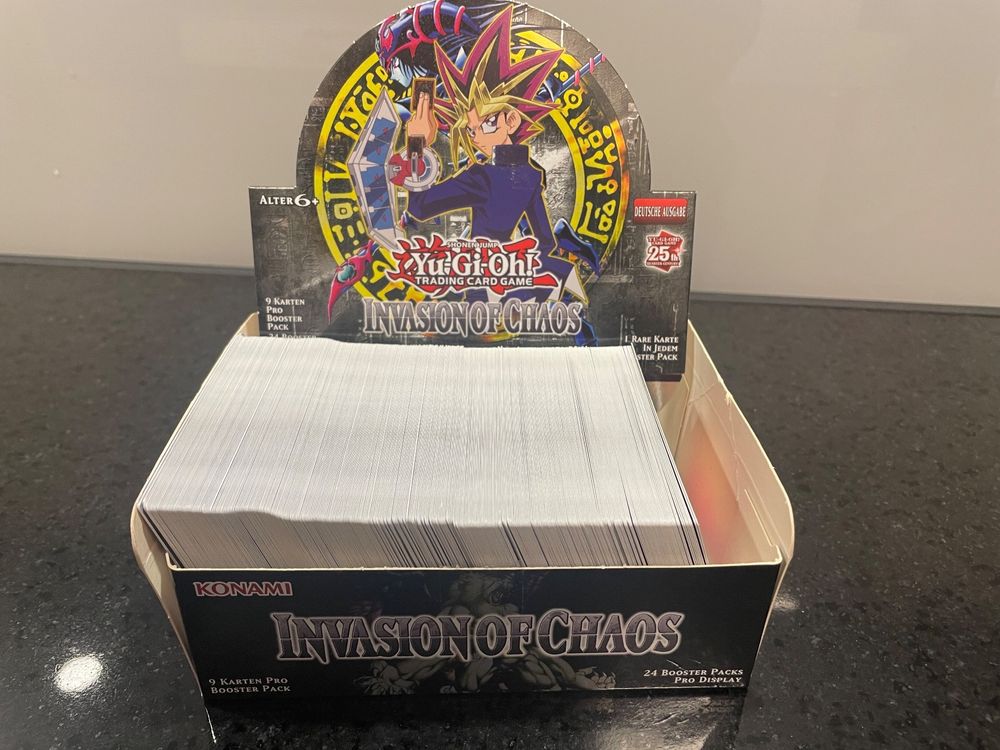 Yu-Gi-Oh! Card Game: Invasione Del Chaos Booster Pack Singolo  1 Bu Da 9 Carte Collezione Leggendaria 25 Anniversario Ita - Foto 7