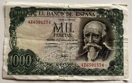 Spanien 1000 Pesetas 1971