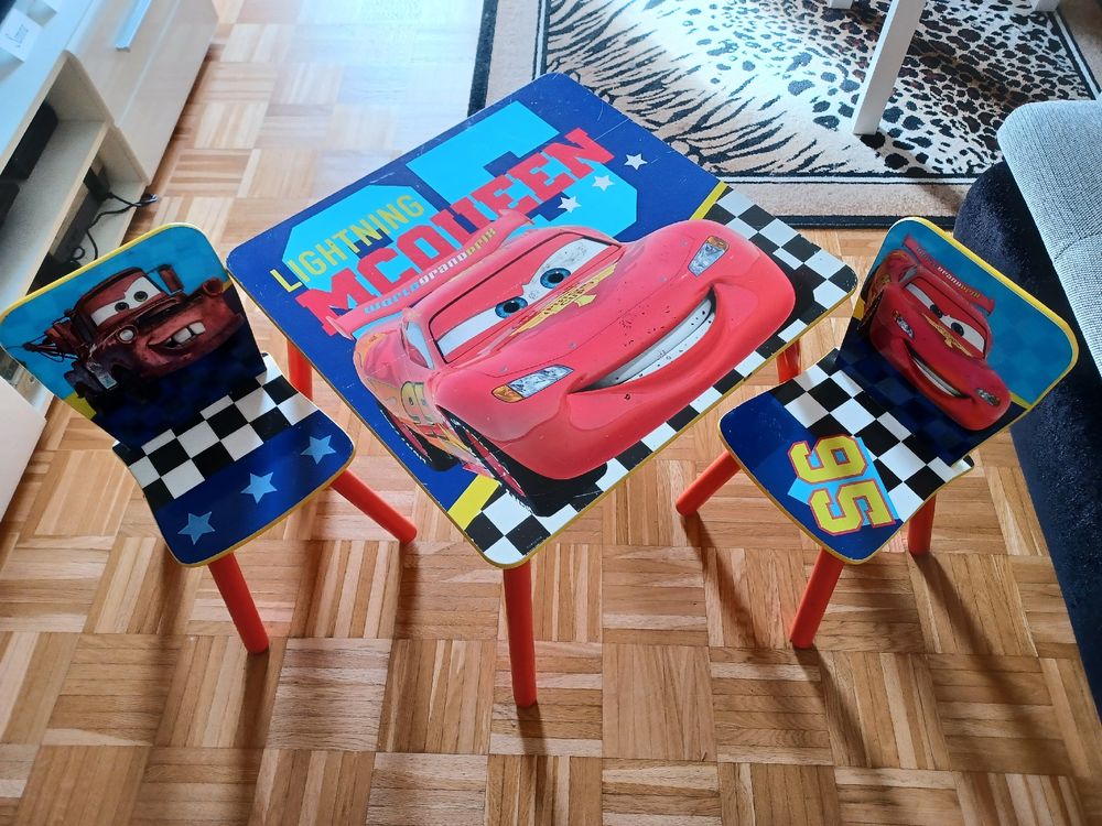 Esstisch-Set Rund 100cm Mit 2 Samtstühlen - Nordisches Design In Dunkelholz & Pink