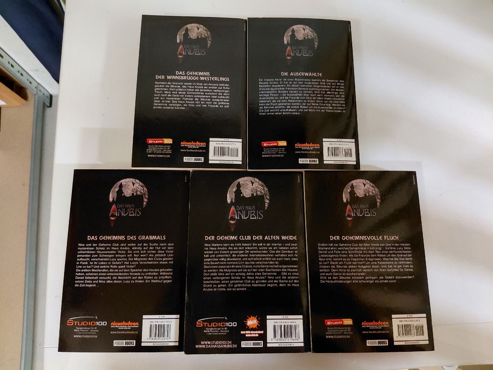 Bücher: Haus Anubis Bücher, 5 Bände – Gebraucht aus Schötz von chr_khn7 1