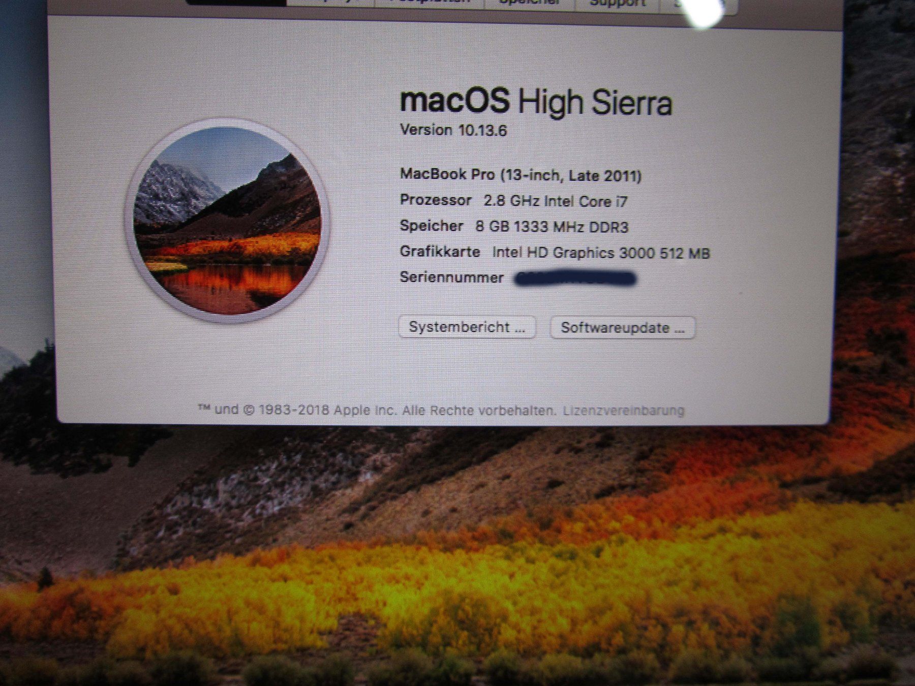 Apple Notebook: MacBook Pro 13" – Usato da moosseedorf venduto da RTN10 2