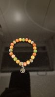 Farbenfrohes Armband mit Lebensbaum-Anhänger, Top!