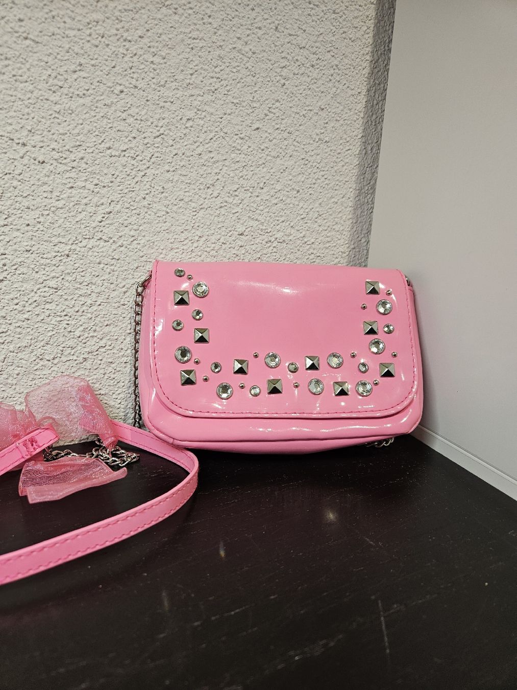 Borse da donna: kleine Tasche, pink – Usato da Buttisholz venduto da craftergirl