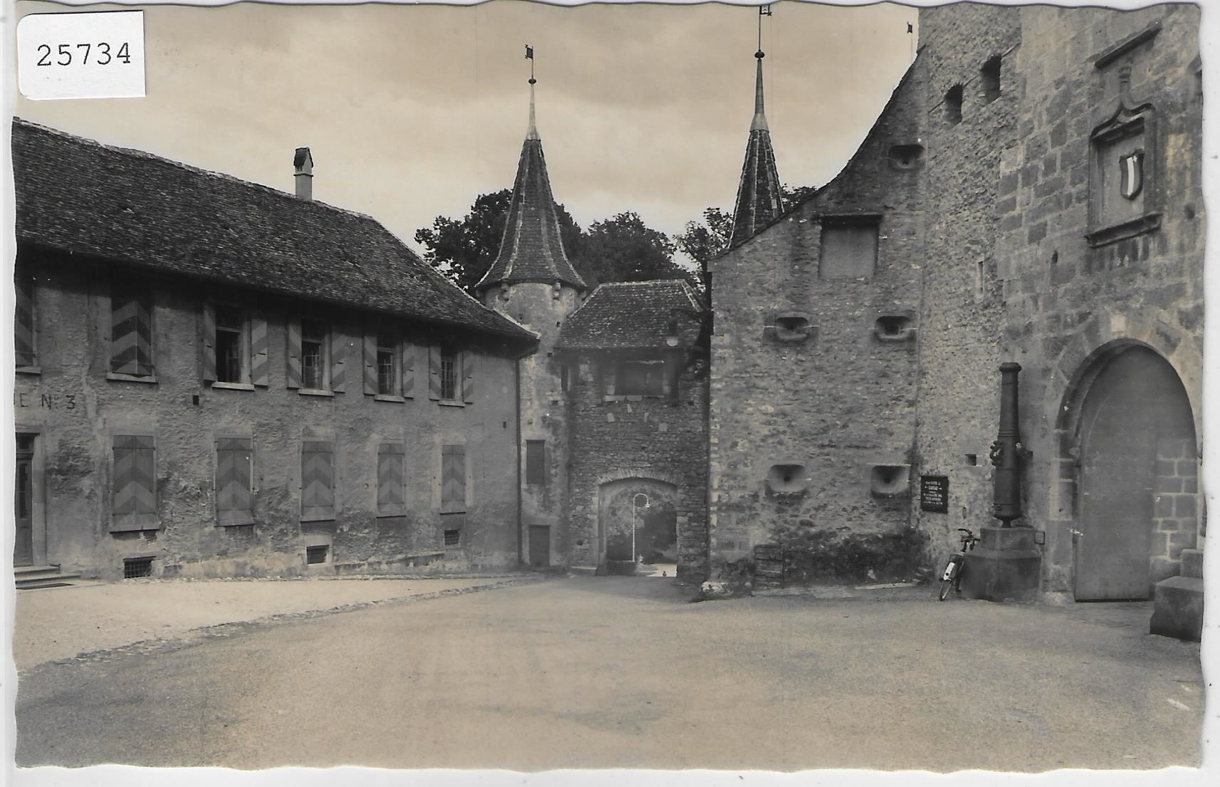 Ansichtskarten: Colombier - Entree du Chateau – Antik aus Ettingen von Kartenplanet