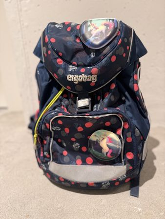 Ergobag Schulrucksack Mädchen Einhorn, guter Zustand