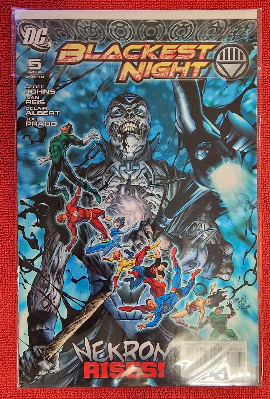 Fumetti: DC Comics Blackest Night (2009-2010) KOMPLETTE MINISERIE – Usato da Basel venduto da phi_8xhm 4