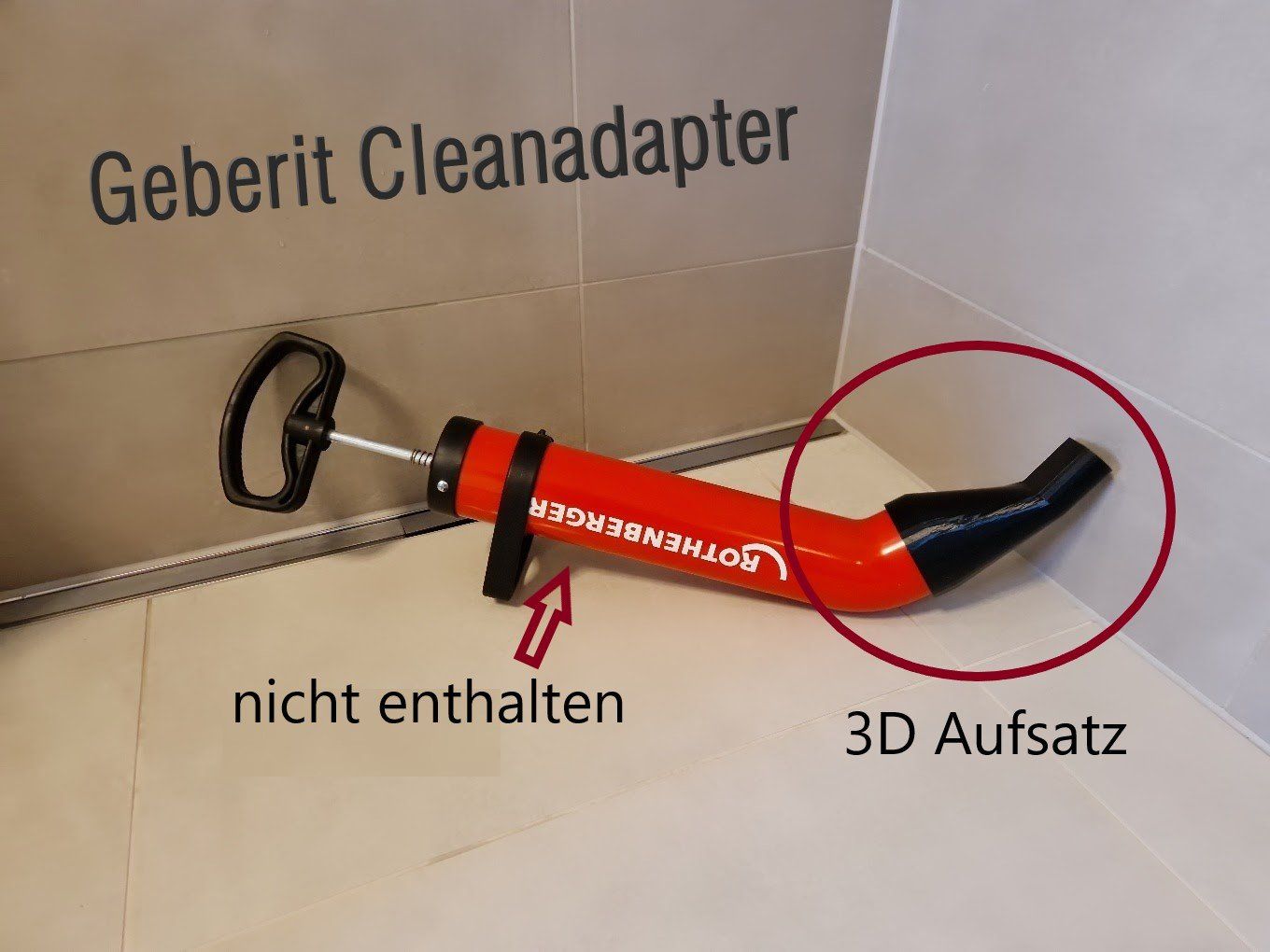 Docce: Verstopfter Duschabfluss? Die LÖSUNG der Cleanadapter – Nuovo e nell'imballaggio originale da Volketswil venduto da manu-shop 1