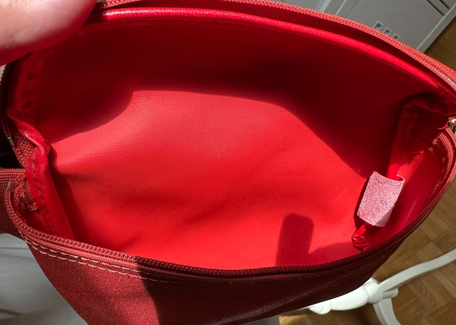 Longchamp Sacs: Sac banane Longchamp Le Pliage – Rouge. – D'occasion à Bernex par euma1976 4
