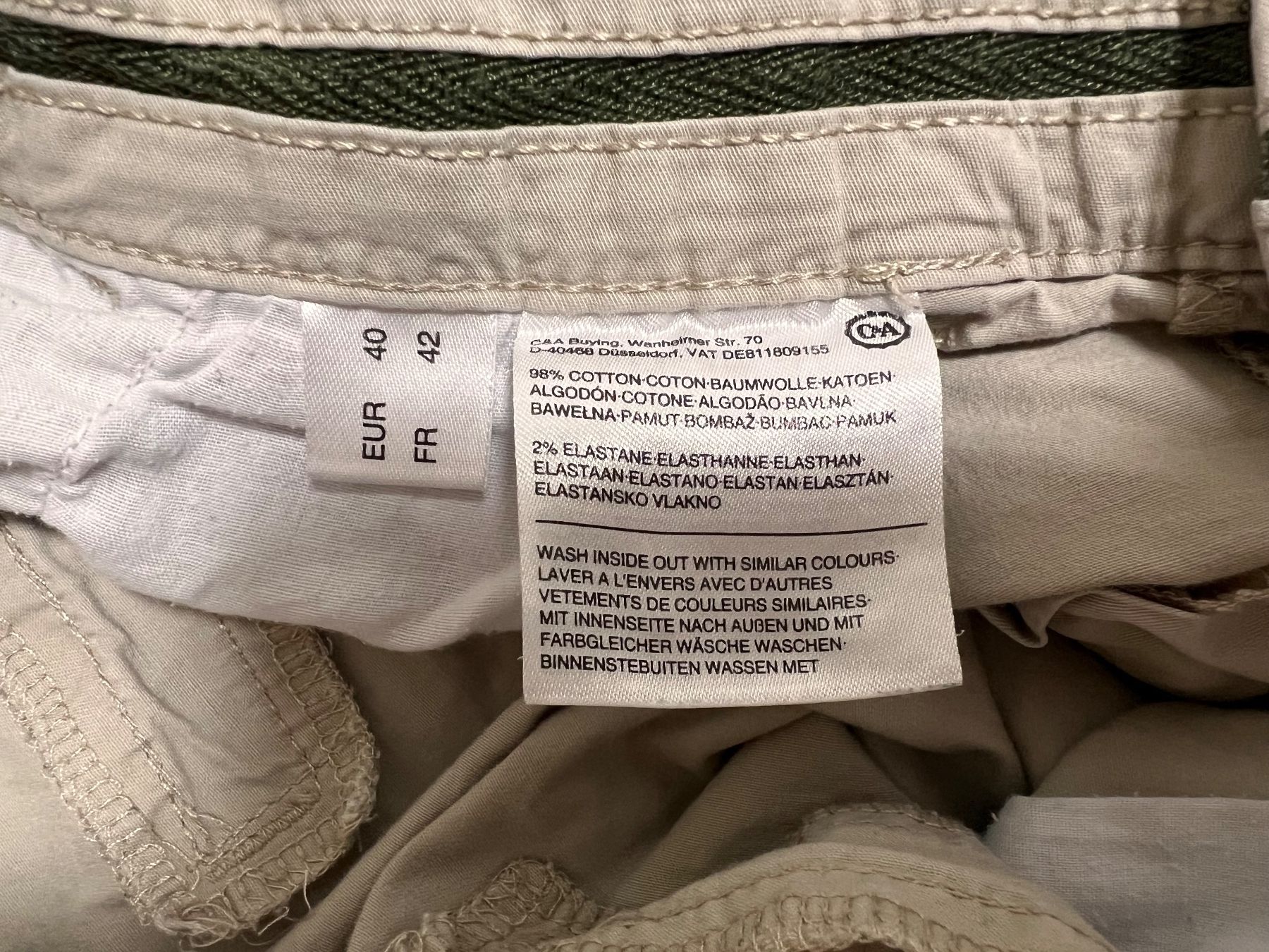 C&A Hosen: Stoffhose C&A / Grösse 40 – Gebraucht aus Escholzmatt von mel_58wh 2