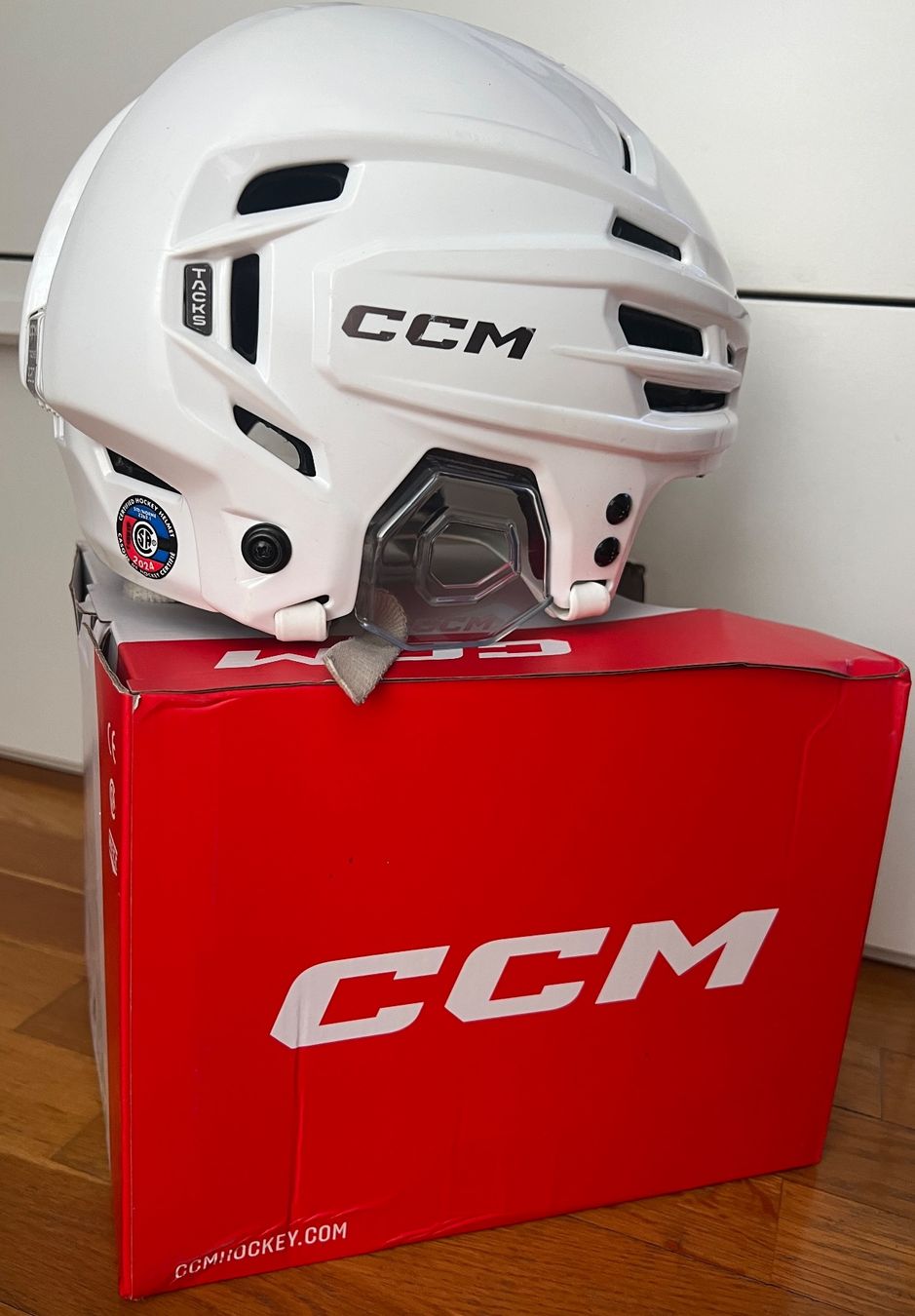 Helme: Casco CCM Tacks 920 Bianco Taglia S/P – Gebraucht aus Sigirino von mag_96wh 3