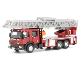 Feuerwehr-Fahrzeug mit Drehleiter