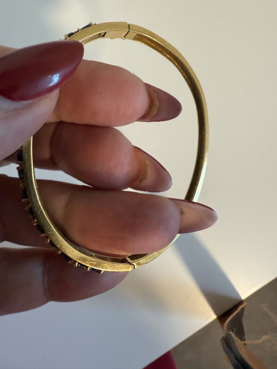 Armbänder & -reifen: Armband mit Saphiren und Brillianten – Gebraucht aus Riehen von sirubin 2