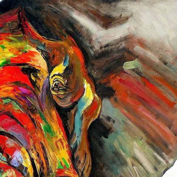 Reproduktionen & Neuware: Modern Art - Afrika Safari Elefant – Neu (gemäss Beschreibung) aus Larnaca von KunstDepot24 3