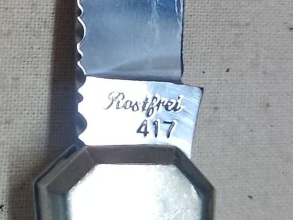 Taschenmesser: Messer - "Carl Schlieper - Handarbeit". "EMPIRE" – Gebraucht aus Sorengo von 74in 7