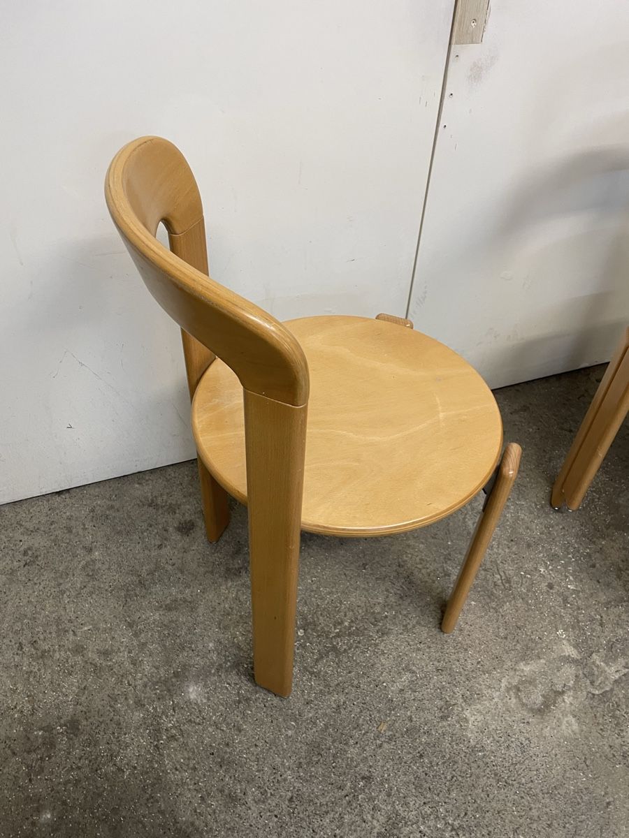 Dietiker Chaises: Bruno Rey Stuhl Dietiker – D'occasion à Basel par M.Secondhand 1
