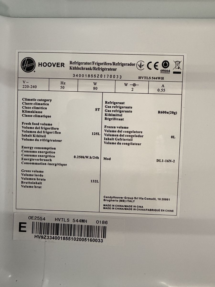 Frigoriferi: Kühlschrank freistehend 125 Liter – Usato da Zürich venduto da d-ron 3