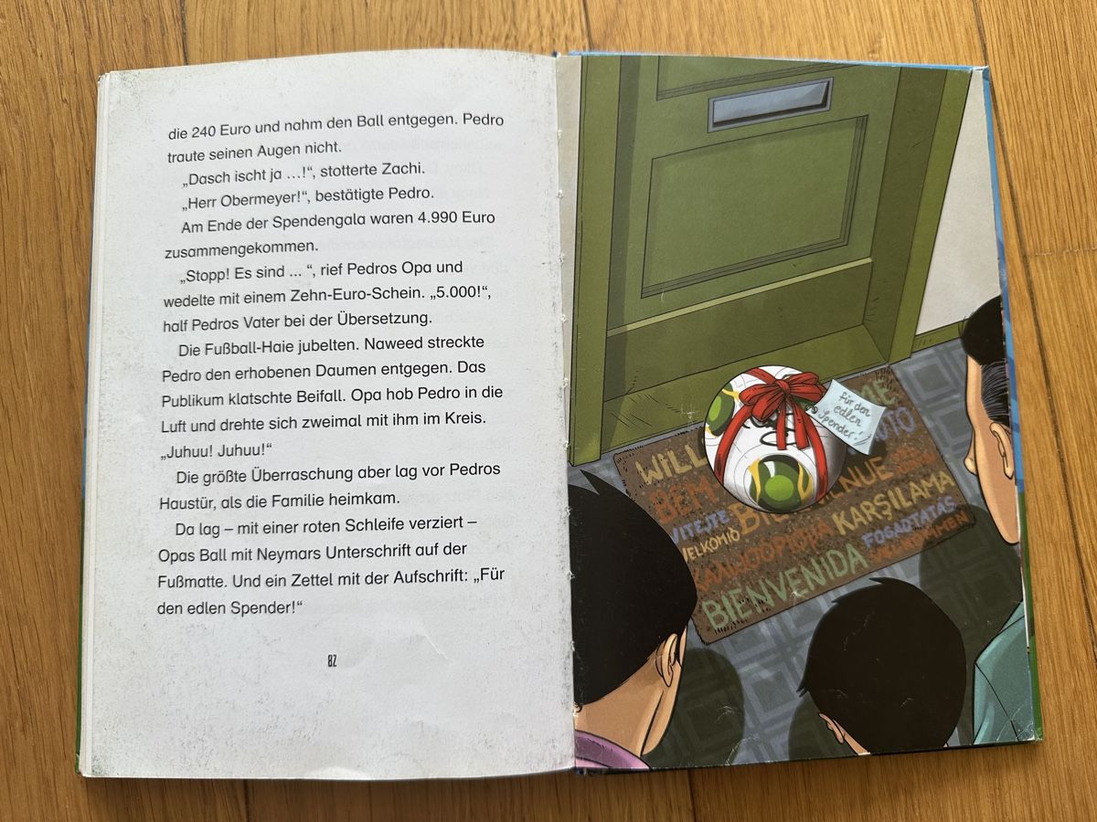 Libri: Fussball Haie book  – Usato da Gattikon venduto da Sarahs_Schatzkammer 1
