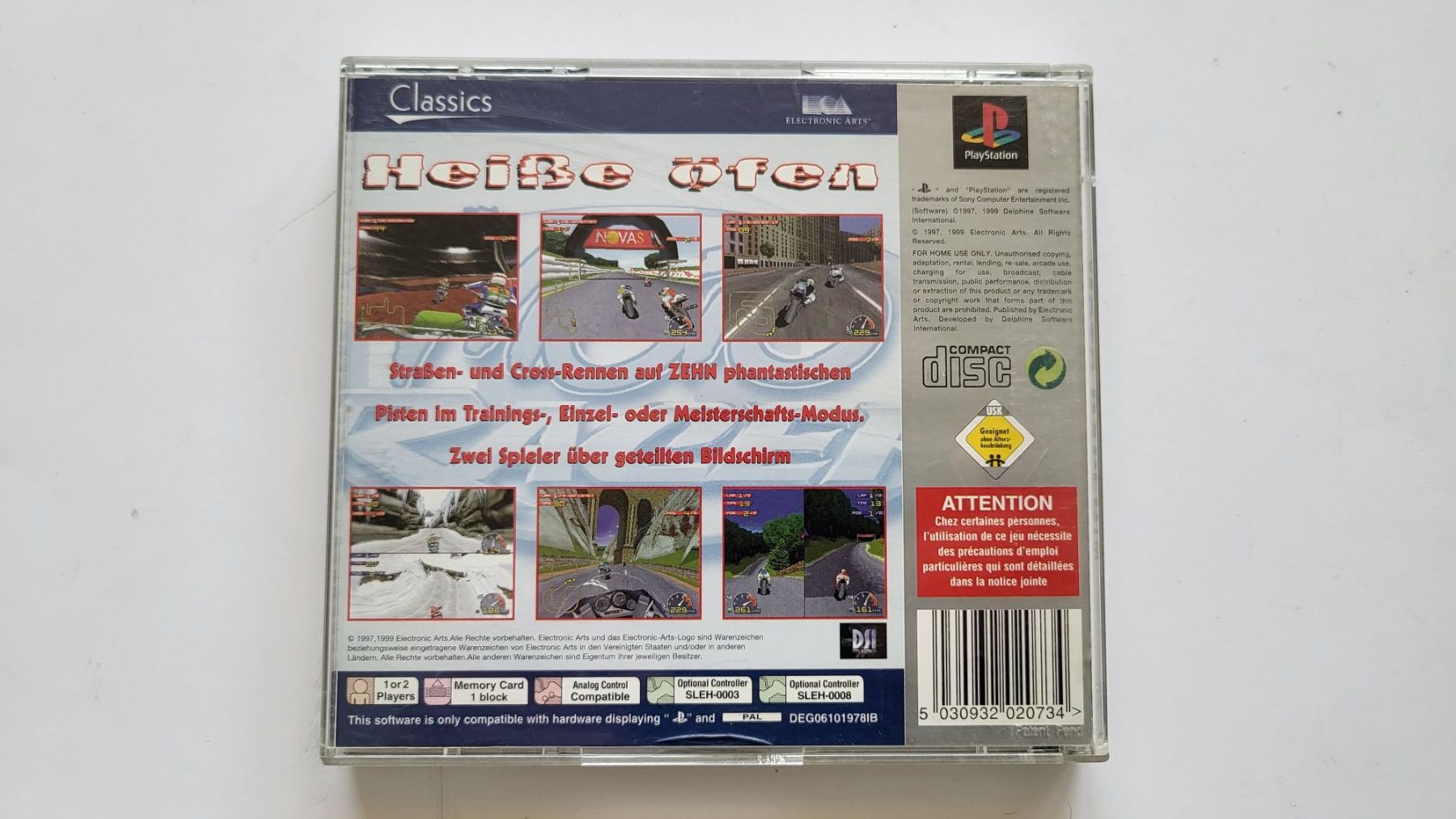 Sony Giochi: PS1 Game Moto Racer – Usato da Rosshäusern venduto da West66 2