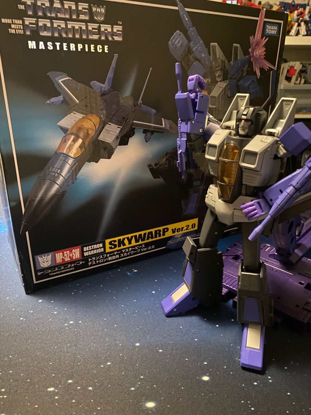 Statuette: Transformers Masterpiece MP52 Skywarp 2.0 KO Version – Usato da Ennetmoos venduto da Zenvo 1