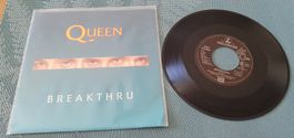 QUEEN, Breakthru, 7"Single, sehr gut!
