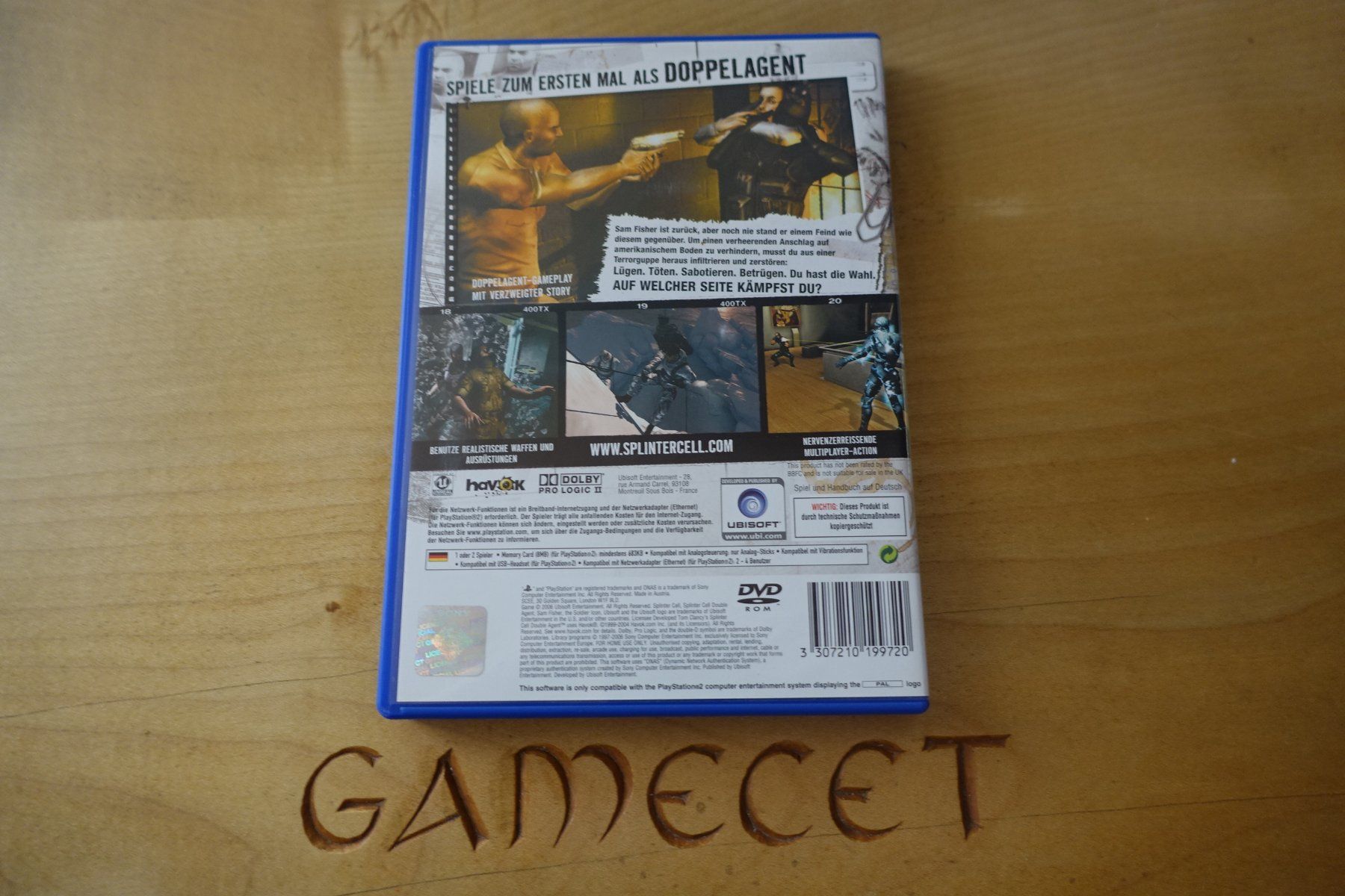 Sony Giochi: Tom Clancy's Splinter Cell Double Agent – Usato da Steinach venduto da Gamecet 2