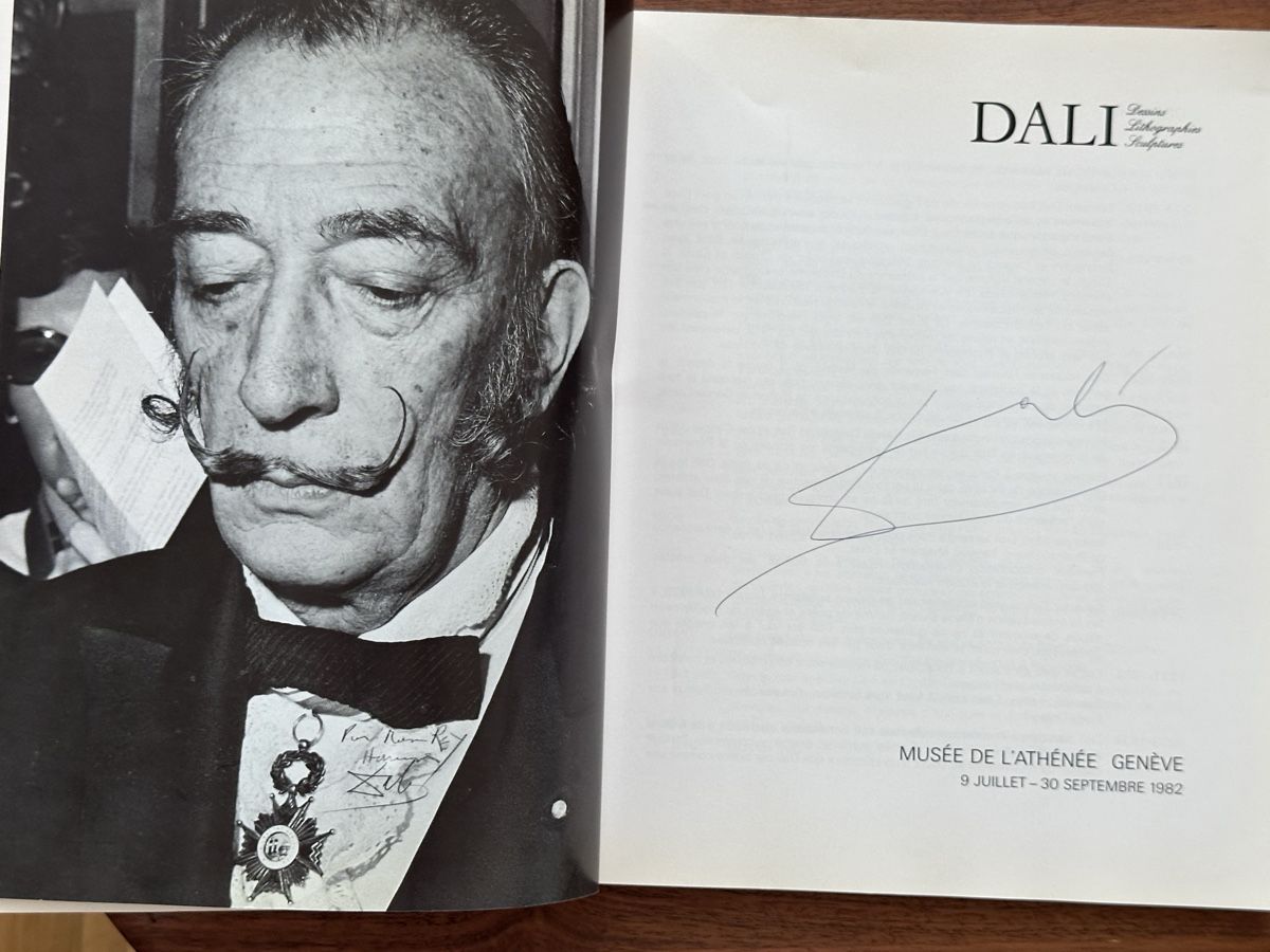 Libri: Signed Dali Lithographs Catalogue – Usato da Zürich venduto da Ddechkovd 1