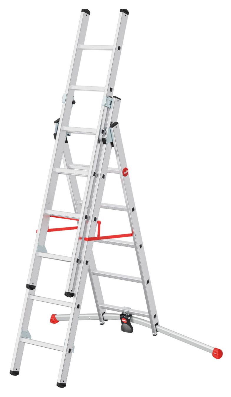 Hailo Scale: Hailo S100 ProfiLOT 2x6 + 1x5 Sprossen – Nuovo e nell'imballaggio originale da Erlinsbach venduto da Home-World
