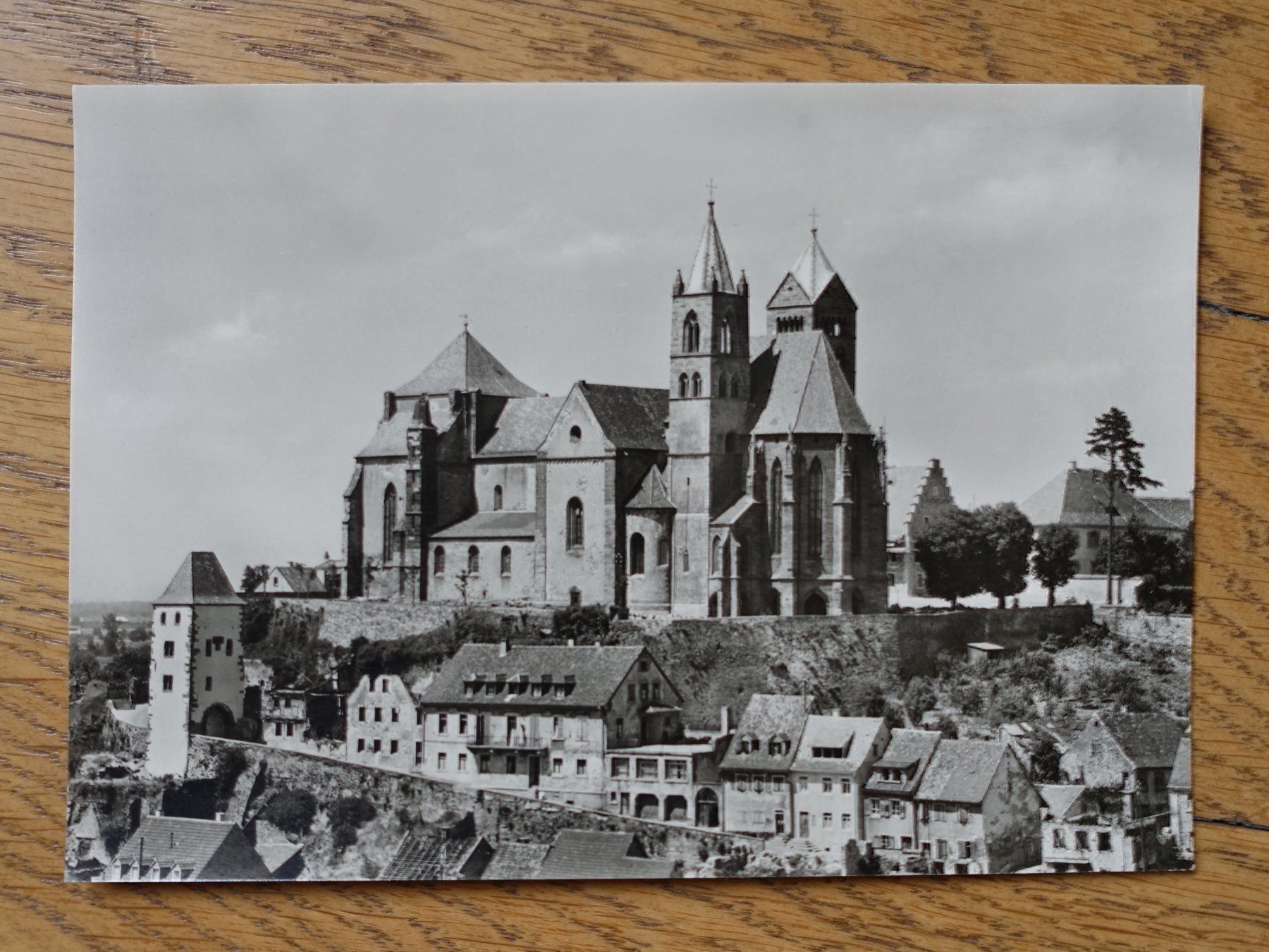 Ansichtskarten: Foto Postkarte Breisach Oberrhein – Gebraucht aus Zürich von Engiadinabassa 2