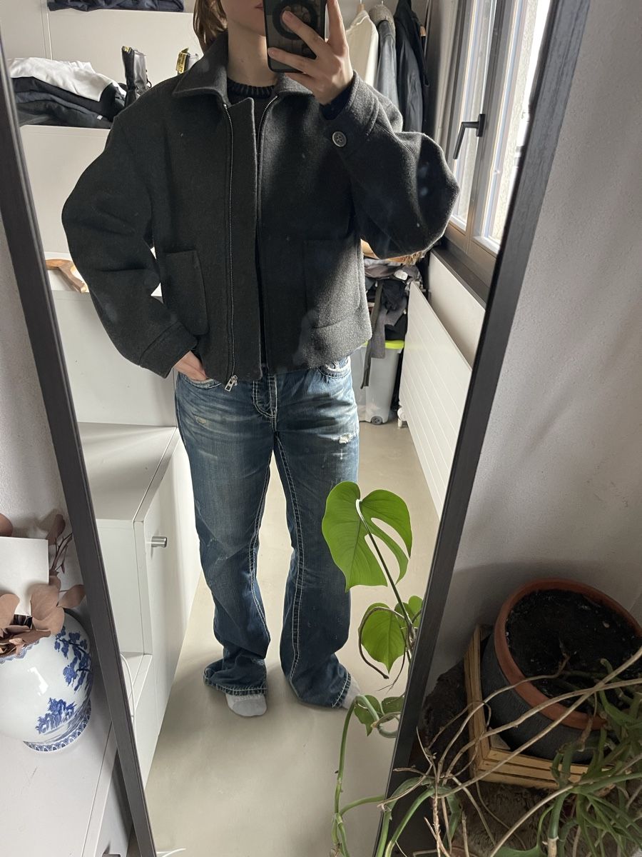 Mango Giacche: Veste grise Mango taille L – Usato da Genève venduto da madetil1 2