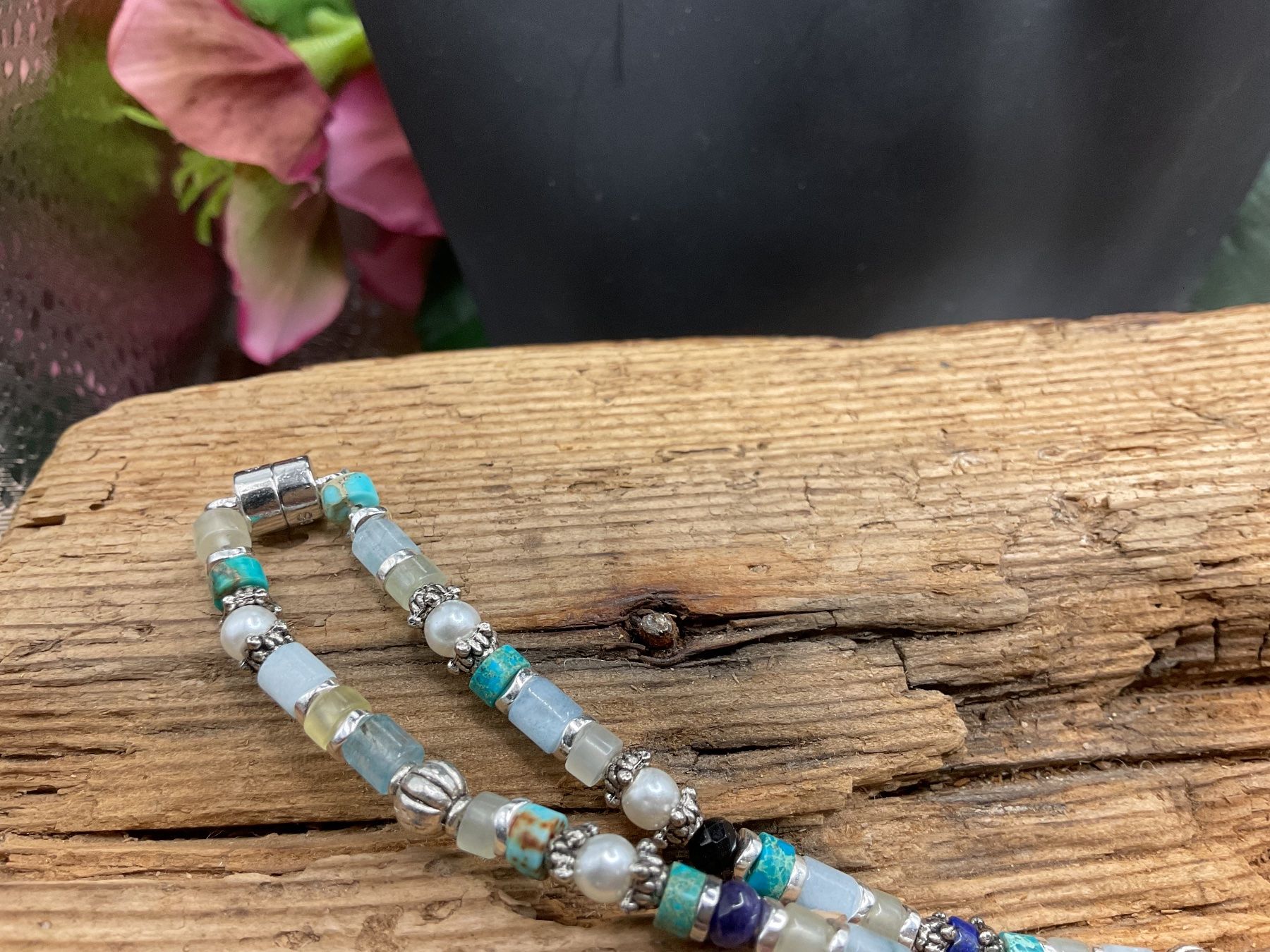 Catenine: Collier fein und edel, versch. Edelsteine – Nuovo (secondo la descrizione) da luzern venduto da Alpendorf1 2