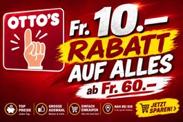 Otto Gutschein CHF 10.- ab 60.- 🎟️ Rabatt Coupon
