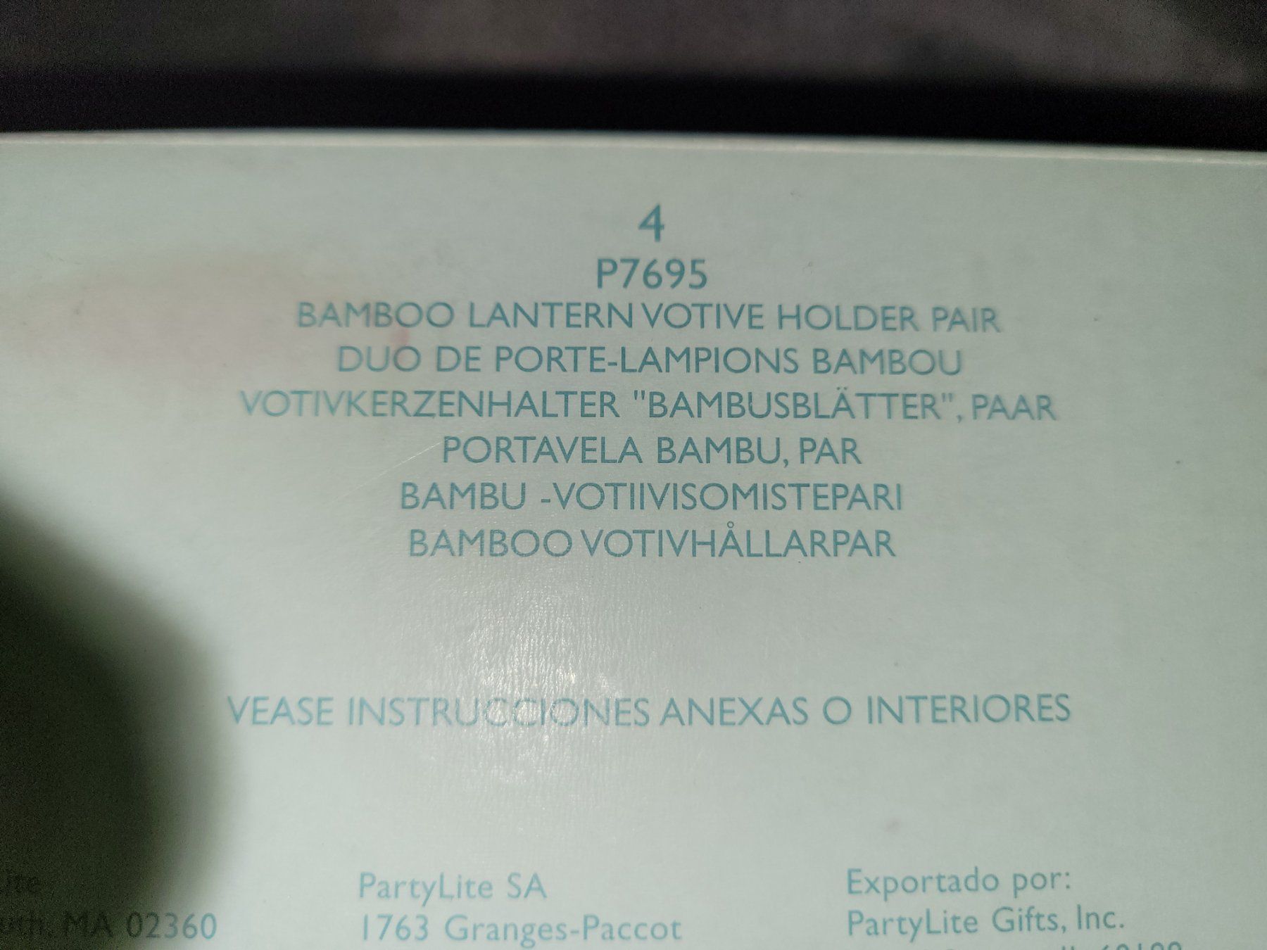 Partylite Kerzenständer: Duo Porte-lampions Bambou Partylite – Gebraucht aus Champagne von ARWEN012 2