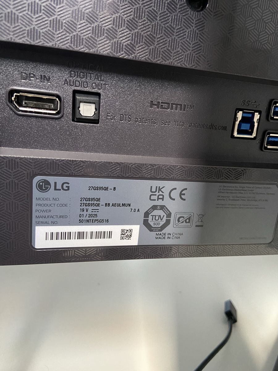 LG Monitore: 27GS95QE écran oled LG – Neu (gemäss Beschreibung) aus Ste-Croix von Iligo 4
