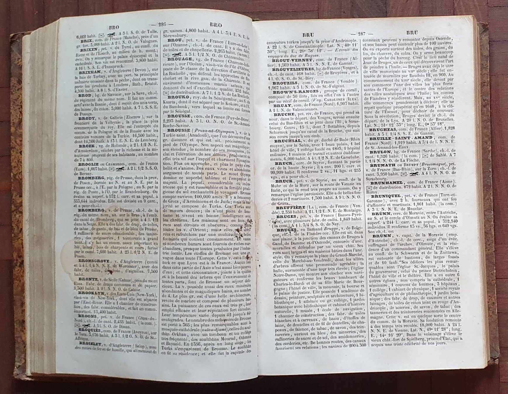 Libri: Buch 1840 - Geographie DOMENY – Usato da Kreuzlingen venduto da Rschweiz1 4