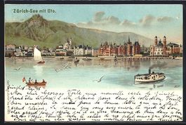 Künzli Nr. 5013: Zürich, See mit verme