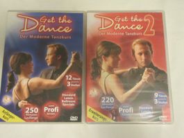 Get the Dance 1 und 2 moderner Tanzkurs 2 DVD Set