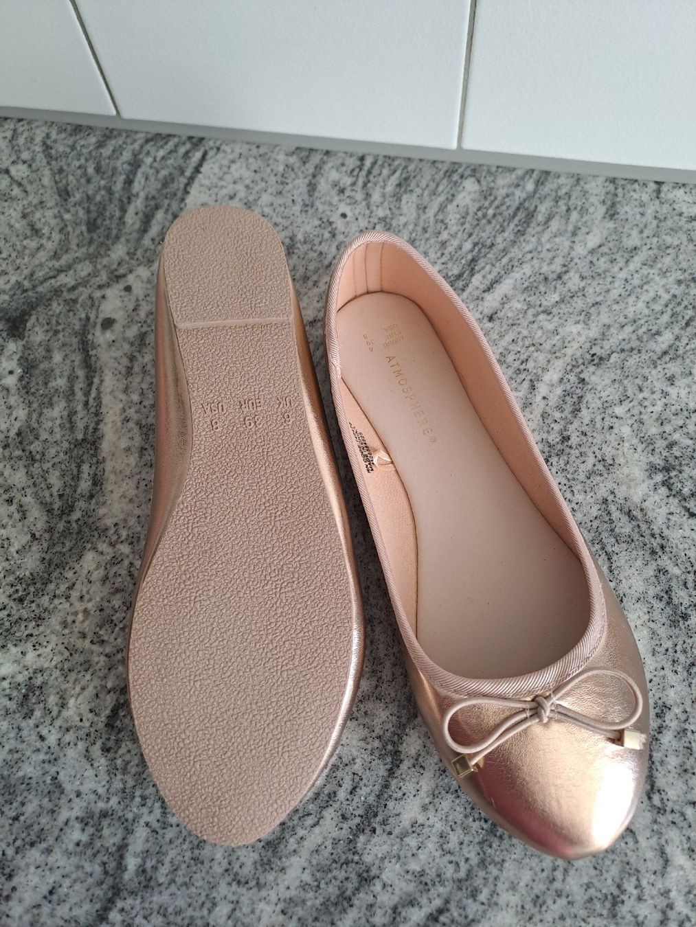 Scarpe da donna: Ballerinas Atmosphere Rosé Grösse 39 neu – Nuovo (secondo la descrizione) da Rickenbach LU venduto da bishiida 1