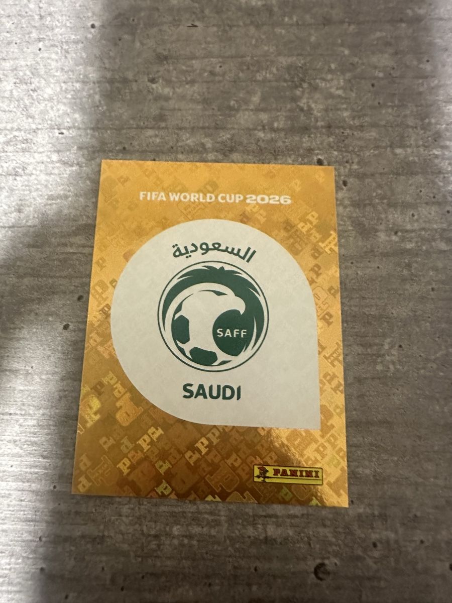 Panini Carte collezionabili: KSA 1 , FIFA WORLD CUP 2026 PANINI  – Nuovo (secondo la descrizione) da Frauenfeld venduto da 1PegPeg1