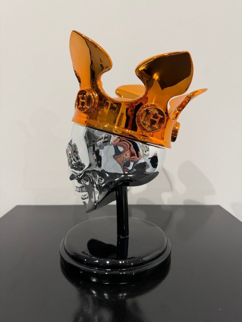 Sculture & Statue: Van Apple - Hermes Skull - Handsigniert – Usato da Jona venduto da ada_jsq8 2