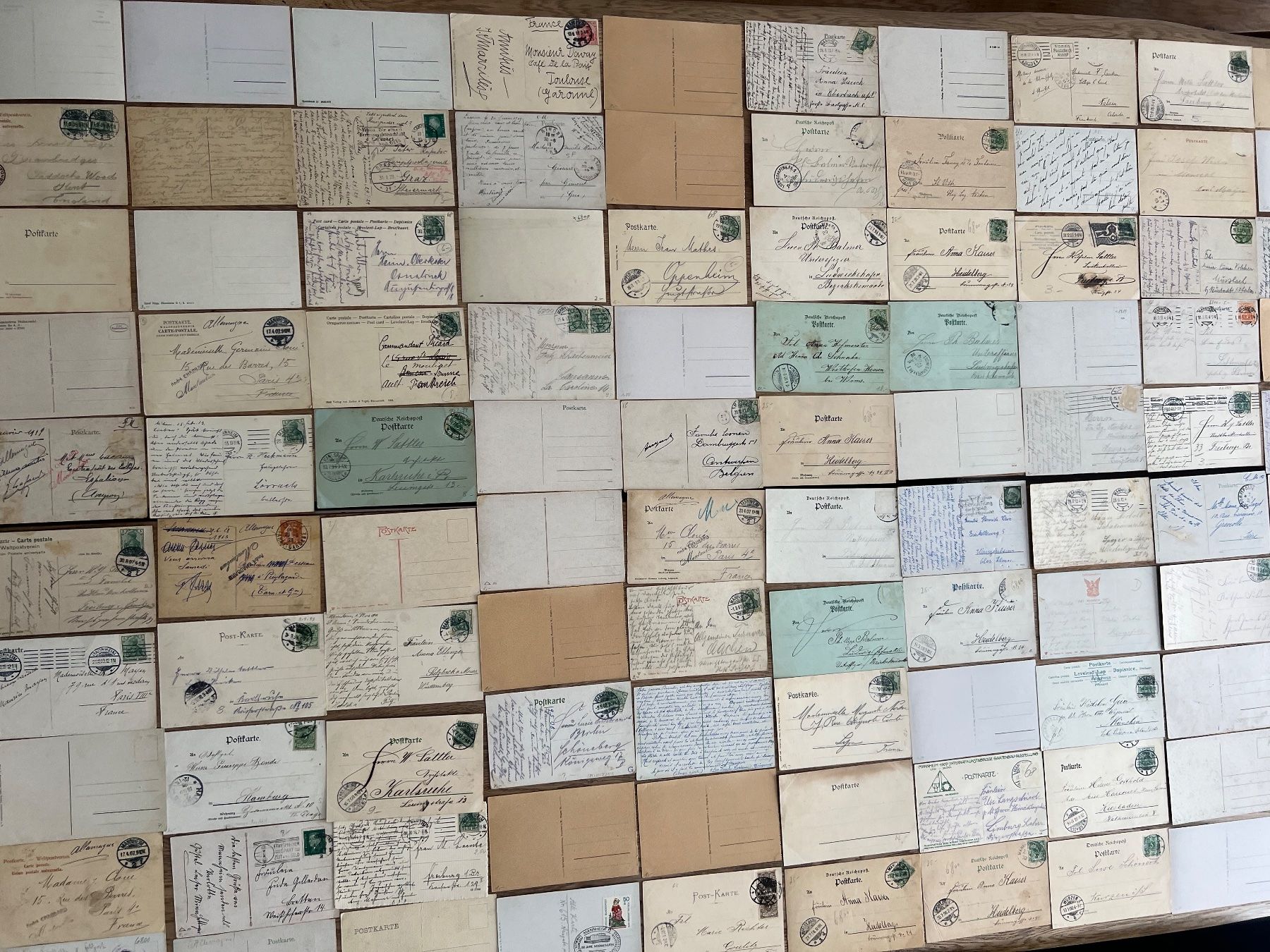 Cartoline postali: Sammlung Ansichtskarten Deutsches Reich - Mannheim – Usato da Hermetschwil-Staffeln venduto da militaria-schweiz 8