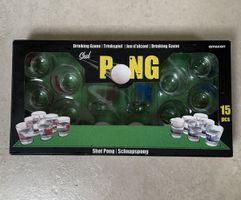 Trinkspiel Shot Pong Amscan 15 Teile neu in OVP