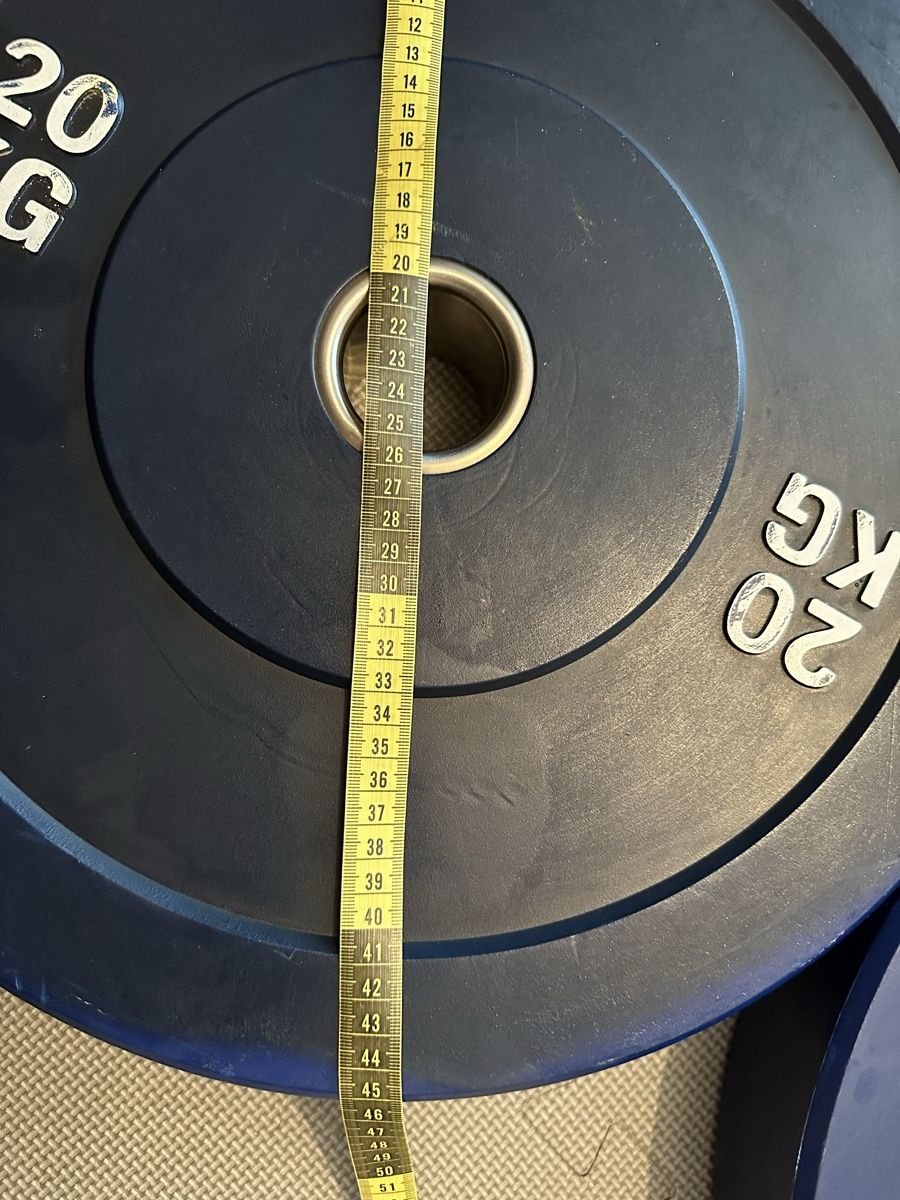 Manubri & Pesi: Bumper Plates 50/51 mm  2x20 KG – Usato da Dübendorf venduto da ant_2n7p 1