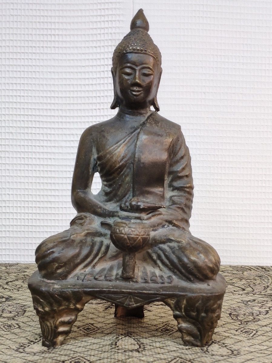 Sculture & Statue: Buddha Sākyamuni Bronze – Usato da Schlieren venduto da Jeajet 1