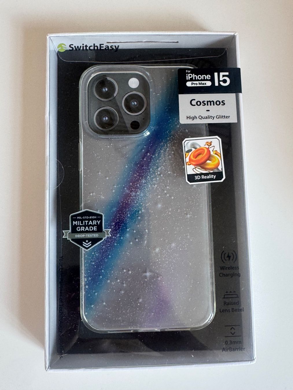Apple Cover & Protezioni schermo: SwitchEasy iPhone 15 Pro Max Nebula Case Cover NEU – Nuovo e nell'imballaggio originale da St Gallen venduto da fabienmarmy