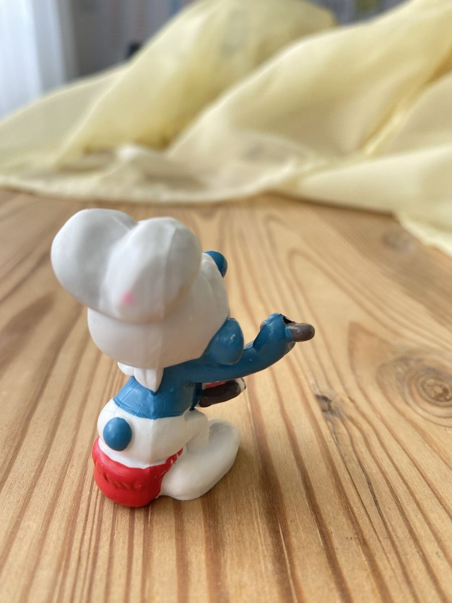 Schleich Statuette: Schlumpf Tortenbäcker – Usato da Fehraltorf venduto da Marian4 1
