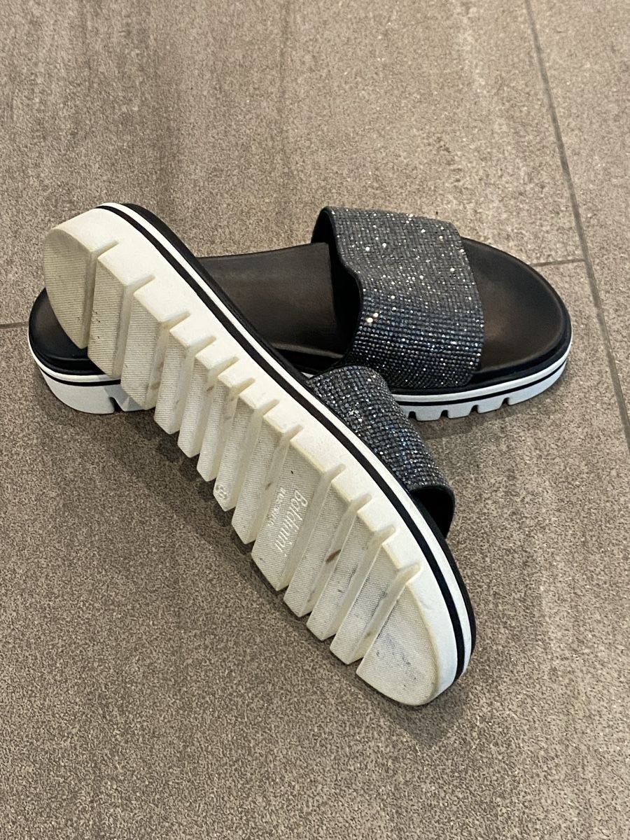 Baldinini Scarpe da donna: Baldinini / schwarz-silber / Gr. 38 / Topzustand – Usato da Wängi venduto da flyaway2see 2