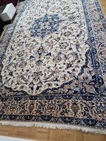 Herrliche persische Teppiche Nain 383x226cm -handgeknüpft