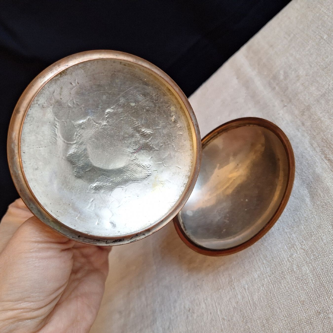 Alle Dekorationen: Versand möglich! Metall Dose, Dekoration, Rose – Gebraucht aus Winterthur von Goldpipau 3