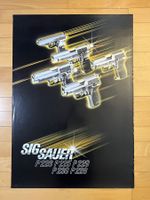 SIG SAUER Original Werbeplakat – 70×102 cm, Plakat